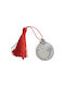 Щастие за дома Handmade 2027 Пискюл Бял Емайл Wish Come True 3,5х3,5см 2027-gf3019