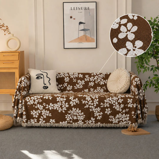 My Home Luxury Set De Pleduri 3 Buc Maro
