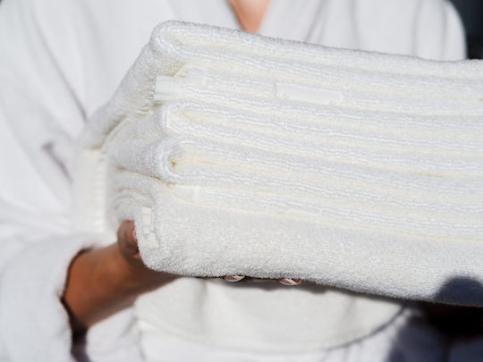 30x30cm Weißes Badetuch Herstellerfarbe 500g/m² 30x30cm Weißes Badetuch Herstellerfarbe 500g/m²