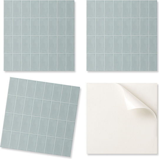 PVC Tile Set Decorative Kitchen Or Bathroom Geometric Tile Design 20x20x20 Cm
