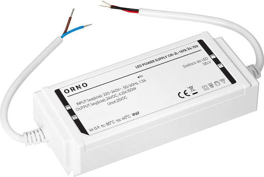 Τροφοδοτικό Led Αεροστεγές 24 V 150 W Ip67