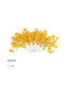 Artificial Garden Decorative Branch Monstera Yellow 65cm GloboStar