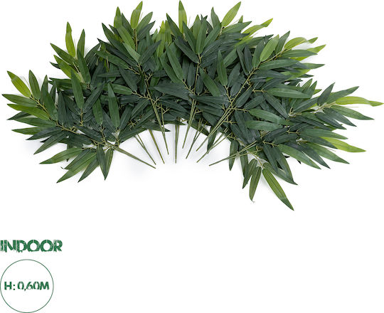 Ramură decorativă artificială de bambus pentru grădină 60cm GloboStar