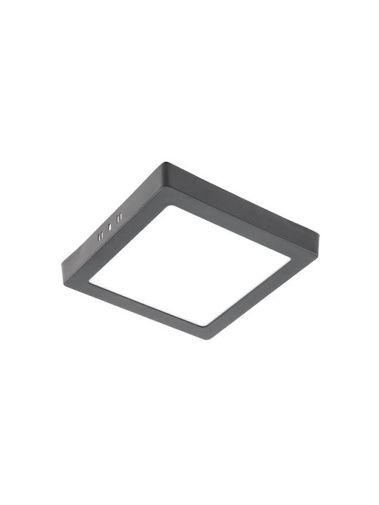 Aplica Led Matis Plus 19w Ip20 3000k Neagră