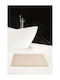 MRShome Bath Mat sl-AWD02161142 Beige 50x80cm