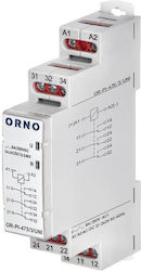 Orno Ρελέ Εγκατάστασης Economic 3p 8a 12-230 Vuc Pi-475 3 Uni