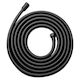 Spv L Σπιράλ Τηλεφώνου Ντουζ Pvc 1.5μ Μαύρο Matte Shower Head Hose 1.5m Matte Black