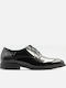 Herren Freizeitschuhe Schwarz Leder