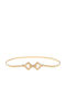 Elastische Damen Gürtel Kette Gold