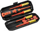 Vde Insulated Screwdriver Set 1000v Hogert 8 Pieces Bits Wrenches Electrical Panels