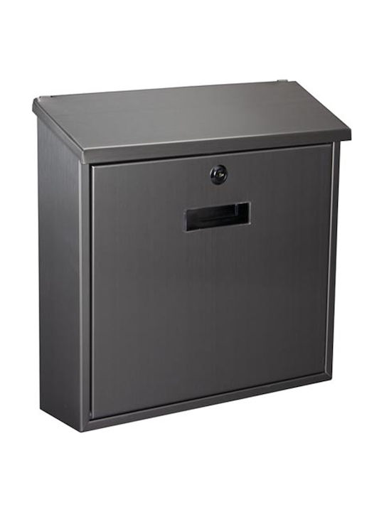 Perel Γραμματοκιβώτιο Εξωτερικού Χώρου Inox σε Ασημί Χρώμα Perel Γραμματοκιβώτιο Εξωτερικού Χώρου Inox σε Ασημί Χρώμα