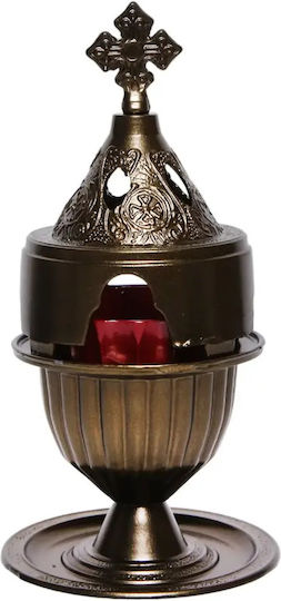 Metallisches Klassisches Vigilölampen Metallisches Glas 1 Stück Gold Antike