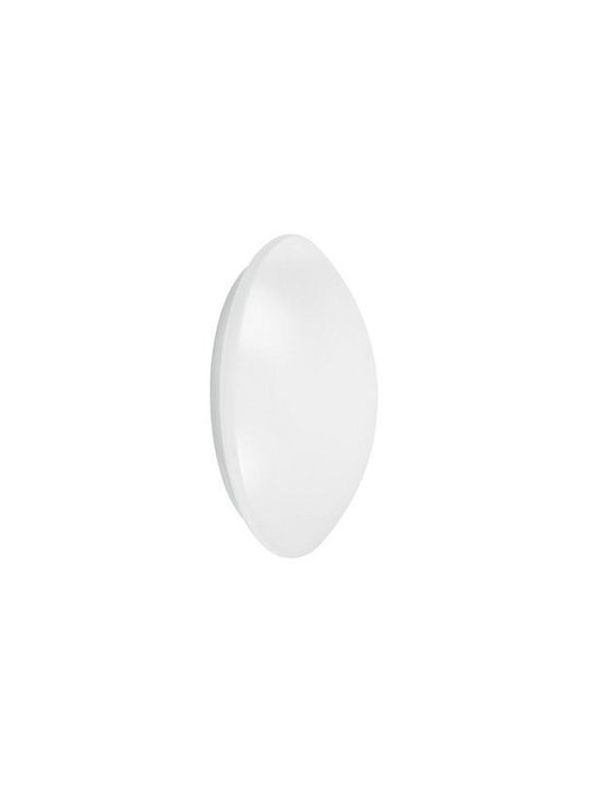 Lampă De Tavan Ledvance De Suprafață Circulară 400 24w 1920 Lm Lumină Neutră 4000k Ip44 Ø40cm Plastic Alb