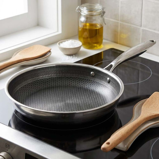 Ankor Dmond Double Pan from Stainless Steel with Non-Stick Coating
