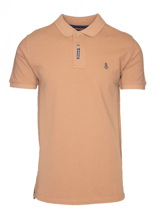 Explorer Polo Μπλούζα Καφε Ανοιχτο