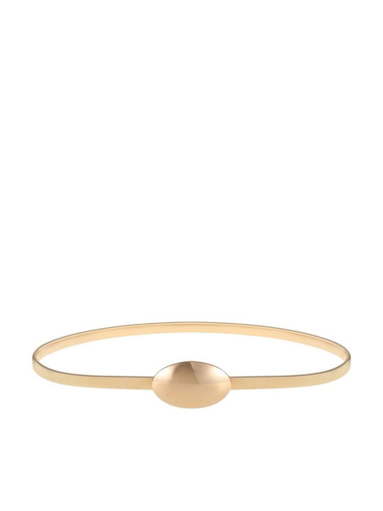 Elastische Damen Gürtel Kette Gold
