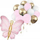 PartyPro Geburtstags Luftballon Folie Jumbo Rosa 69cm