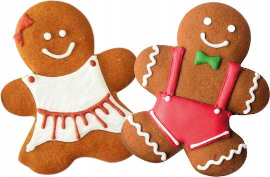 Family Gingerbread Christmas Pillow Set