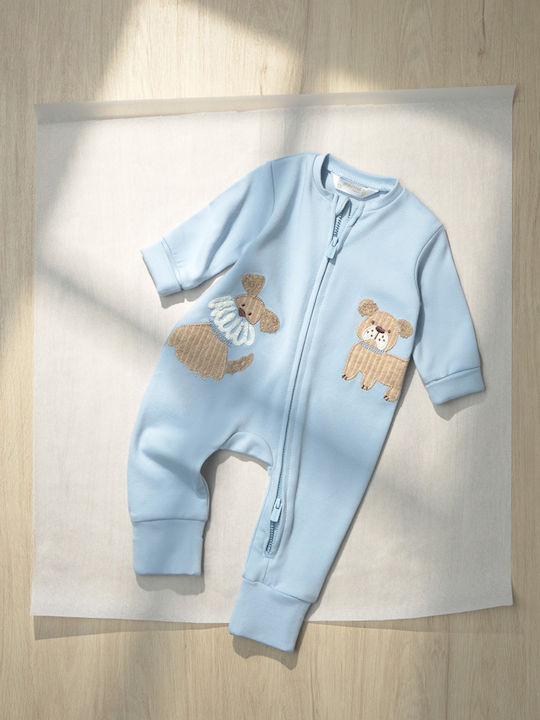 Mayoral Blauer Baby-Strampler