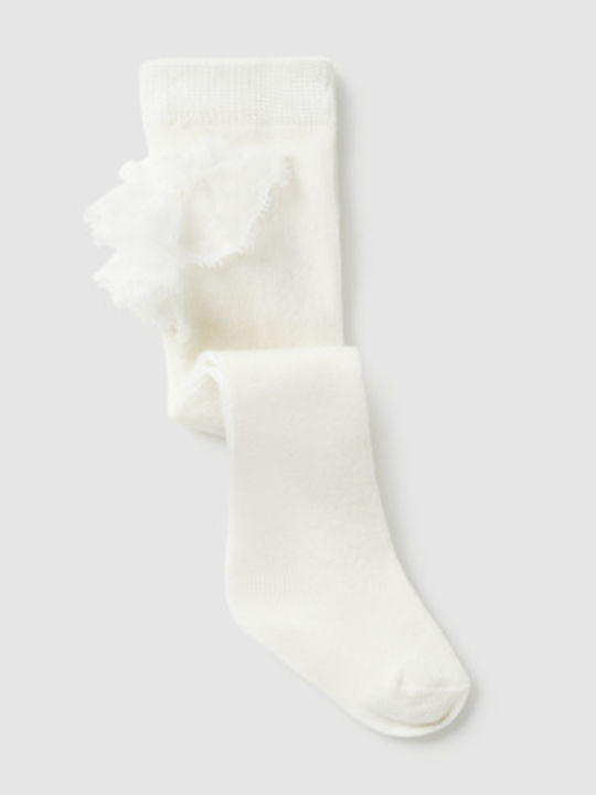 Mayoral Kids Tights Ecru