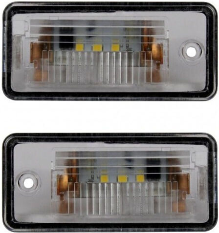 Lumini Pentru Plăcuțele De Înmatriculare LED Audi A3 A4 S4 RS Stânga + Dreapta 8E0 807 430 A