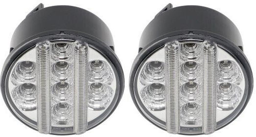 Set Flash Led Daytime Running Lights Jeep Wrangler 55077885ac
