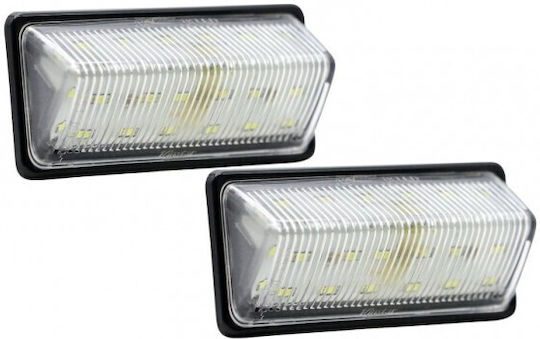 Kennzeichenbeleuchtungen Led Weiß Nissan Altima Maxima Leaf Rogue
