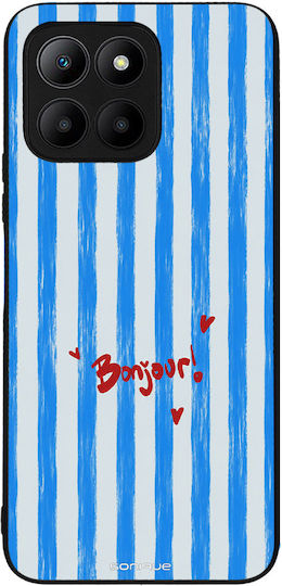 Sonique Stripe Stories Series Handyhülle Honor 70 Lite 5G Bonjour Blau