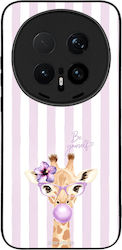 Θήκη Sonique Stripe Stories Series Honor Magic8 Pro 5g Λιλά Καμηλοπάρδαλη Τσιχλόφουσκα