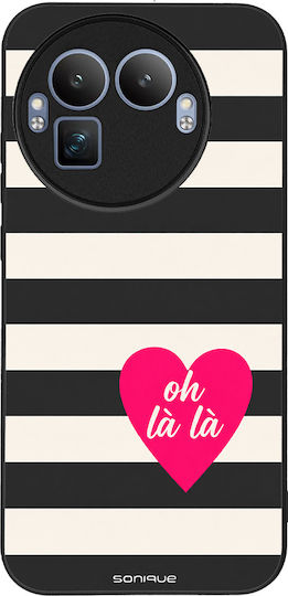Sonique Stripe Stories Series Case Realme GT 8 Pro 5G Oh La La Black