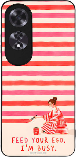 Husă Sonique Stripe Stories Series Oppo A60 Feed Your Ego