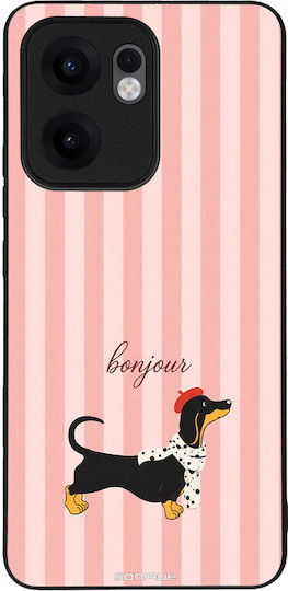 Sonique Stripe Stories Series Case Oppo Reno13 F 5G Oppo Reno13 Fs 5G Bonjour Puppy