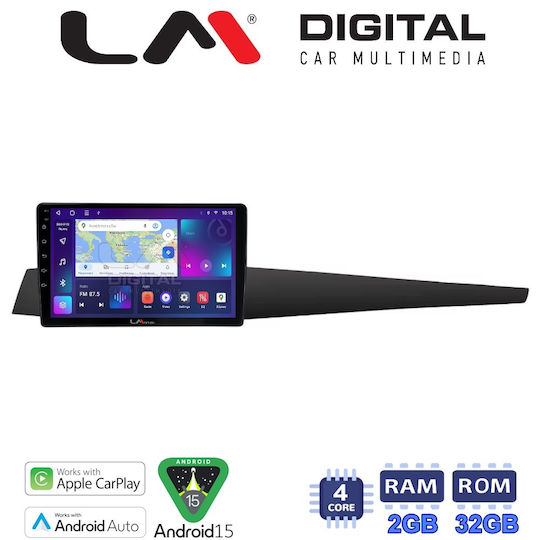 LM Digital Автомобилна Аудио Система За Renault Laguna 2008 > 2015 Bluetooth USB Wi-Fi GPS Apple CarPlay Android Auto