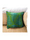 Μαξιλάρι Καναπέ Leafs Green Leafs 45x45εκ.