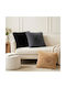 vidaXL Heerlen Sofa Cushion Black 65x65cm
