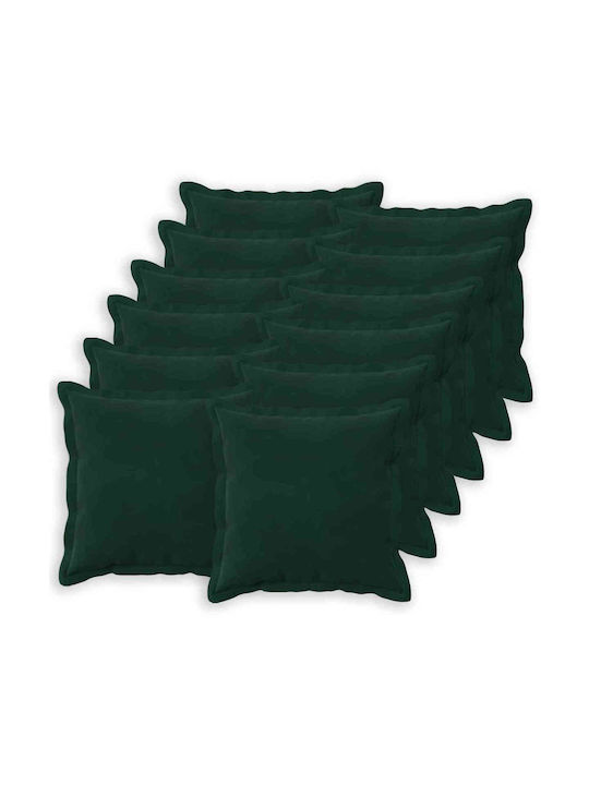 vidaXL Sofa-Kissen Houten aus Samt Dunkelgrün 5...