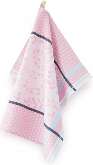 Zwoltex Prosop De Bucătărie Din 100% Bumbac În Culoare Roz 50x70cm