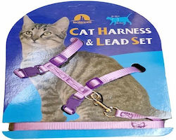 Taotaopets Katzen-Geschirre & Leine Set Lila Taotaopets Katzen-Geschirre & Leine Set Lila