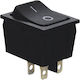 Comutator Rocker On-Off Negru Tes-53