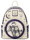 Loungefly Disney Nightmare Before Christmas Jack Skellington & Sally Night Sky School Bag Backpack Kindergarten Beige