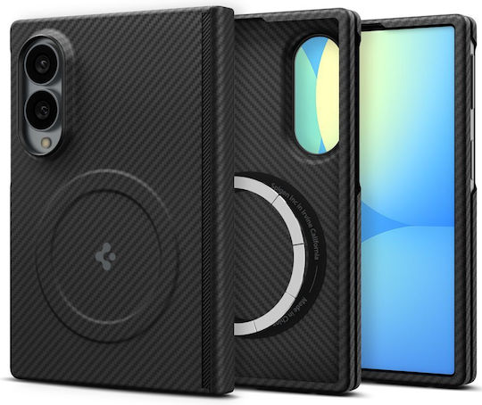 Spigen Airskin Rückseite Umschlag Aramidfaser Schwarz (Galaxy Z Fold8)