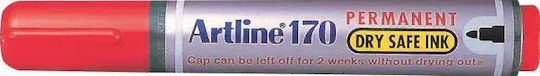 Artline Marker Permanent Roșu