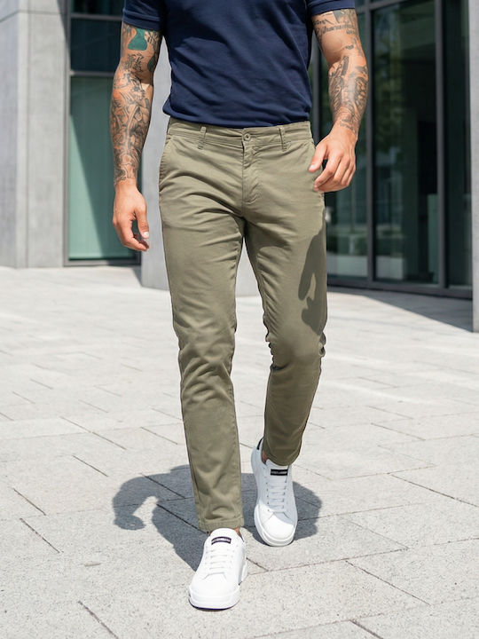 Panda Clothing Men's Chino Trousers Elastic Reg...