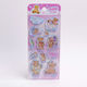 Teddy Island Series Oil-Ink Stickers Dark Blue Pink Hy-gy8003
