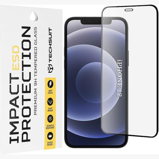 Techsuit Esd Displayschutzfolie Für iPhone 12 / 12 Pro