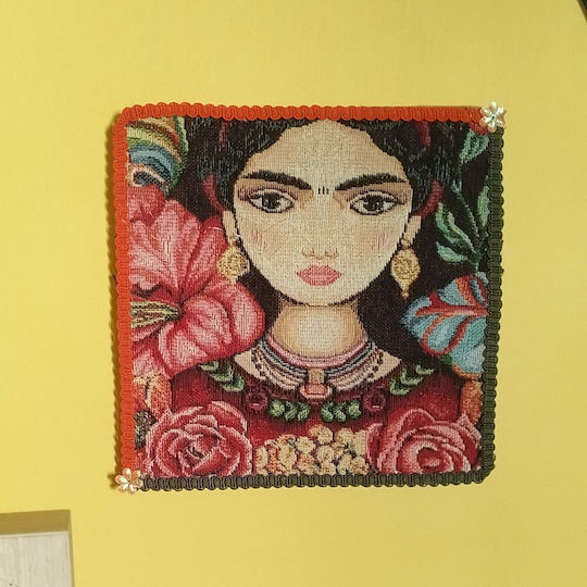 Кадраки Frida Kalo Ръчно Изработено Лонета Размери 20*20 Oxygen Lampshades Кадраки Frida Kalo Ръчно Изработено Лонета Размери 20*20 Oxygen Lampshades