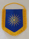 Σημαία της Βεργίνας με Κρόσσια 22x17cm