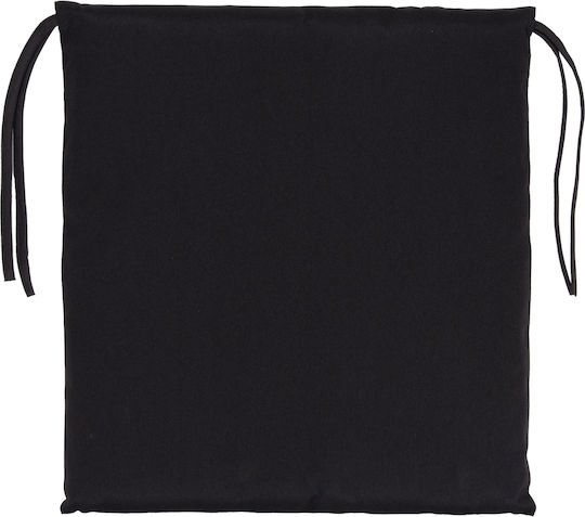 HomeMarkt Μαξιλάρι Καρέκλας Κήπου Μαυρο 41x43εκ.