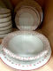 Dots White Porcelain Dinnerware Set 20pcs
