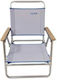 Hupa Hupa Aluminium Strandstuhl Blau